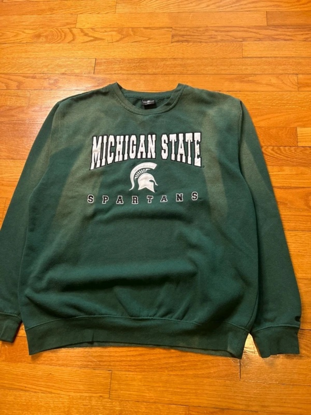 Spartans Green Crewneck Sweatshirt - Picture 3 of 4